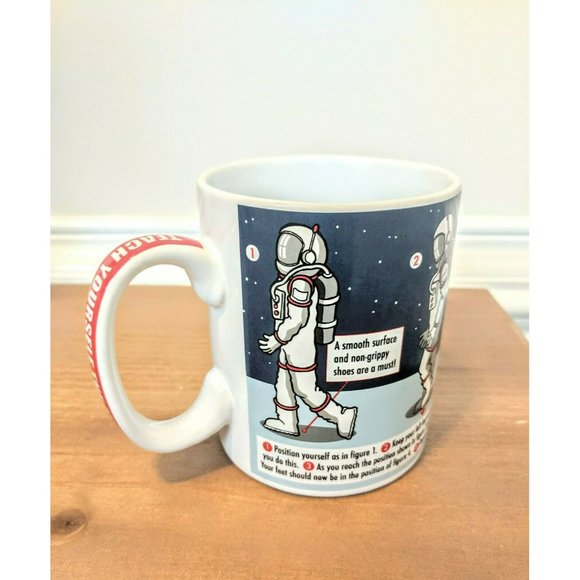 Learn To Moon Walk Ginger Fox Coffee Mug Cup Novelty Cup Iconic 80's Dance Move - Picture 4 of 6